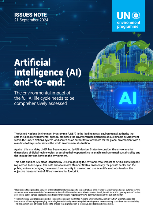 AI-enviromental impact